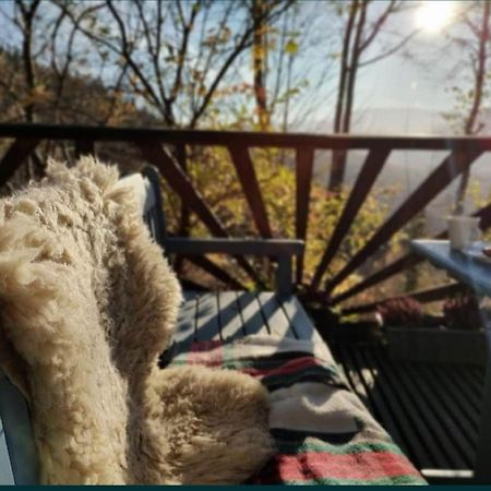 Chalupa Z Widokiem W Gorach Zawoja Esterno foto